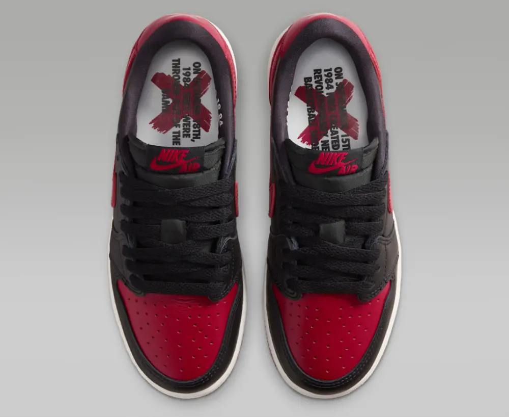 Giày Nike Air Jordan 1 Retro Low OG ‘Banned’ IW6277-001 - Ảnh 4