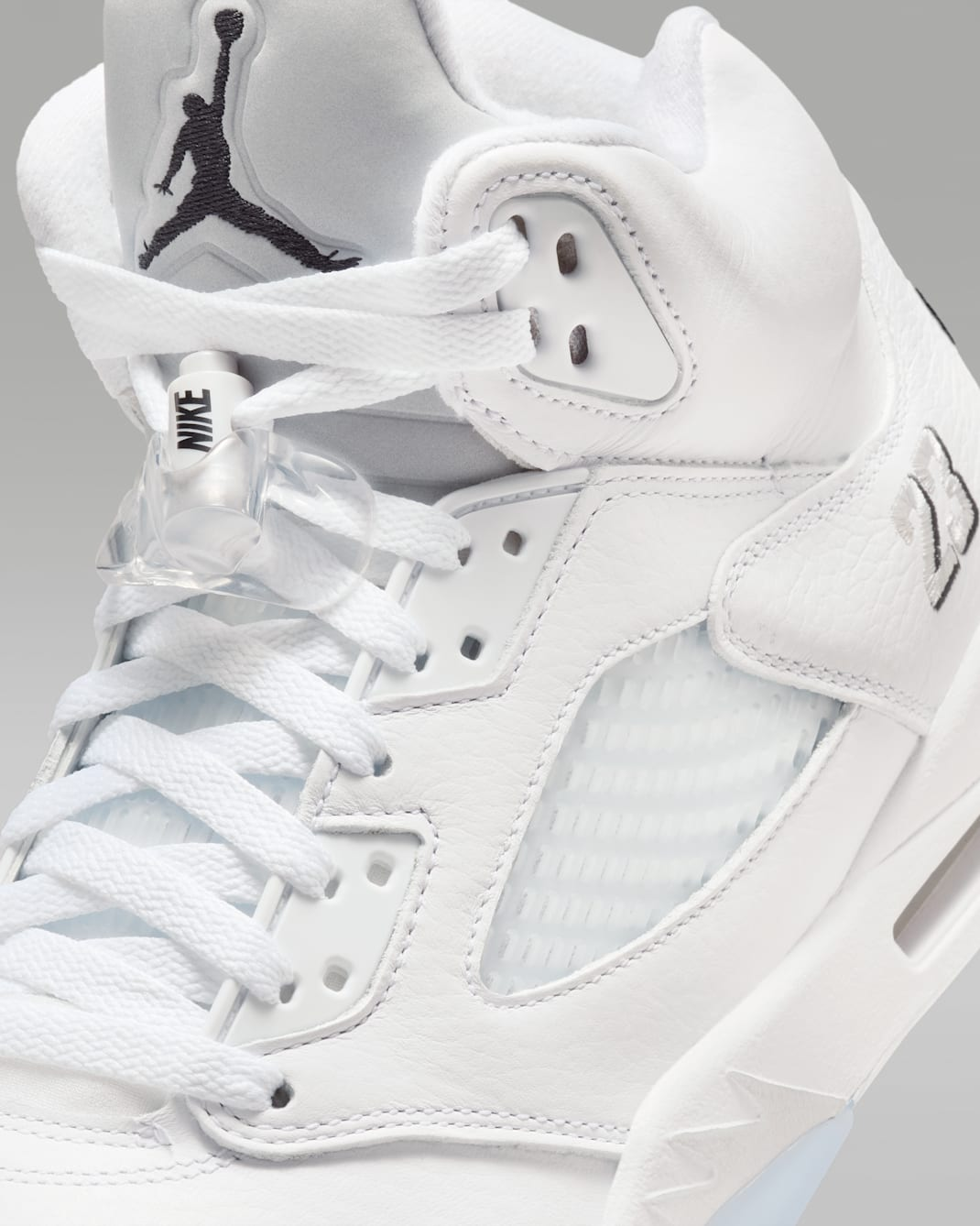 Giày Nike Air Jordan 5 Retro 'White Metallic' HQ7978-103 - Ảnh 4