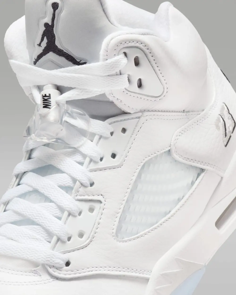 Giày Nike Air Jordan 5 Retro 'White Metallic' HQ7978-103 - Ảnh 4