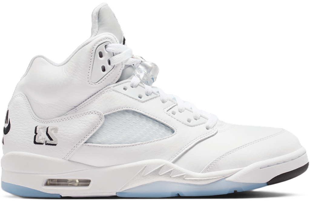 Giày Nike Air Jordan 5 Retro 'White Metallic' HQ7978-103