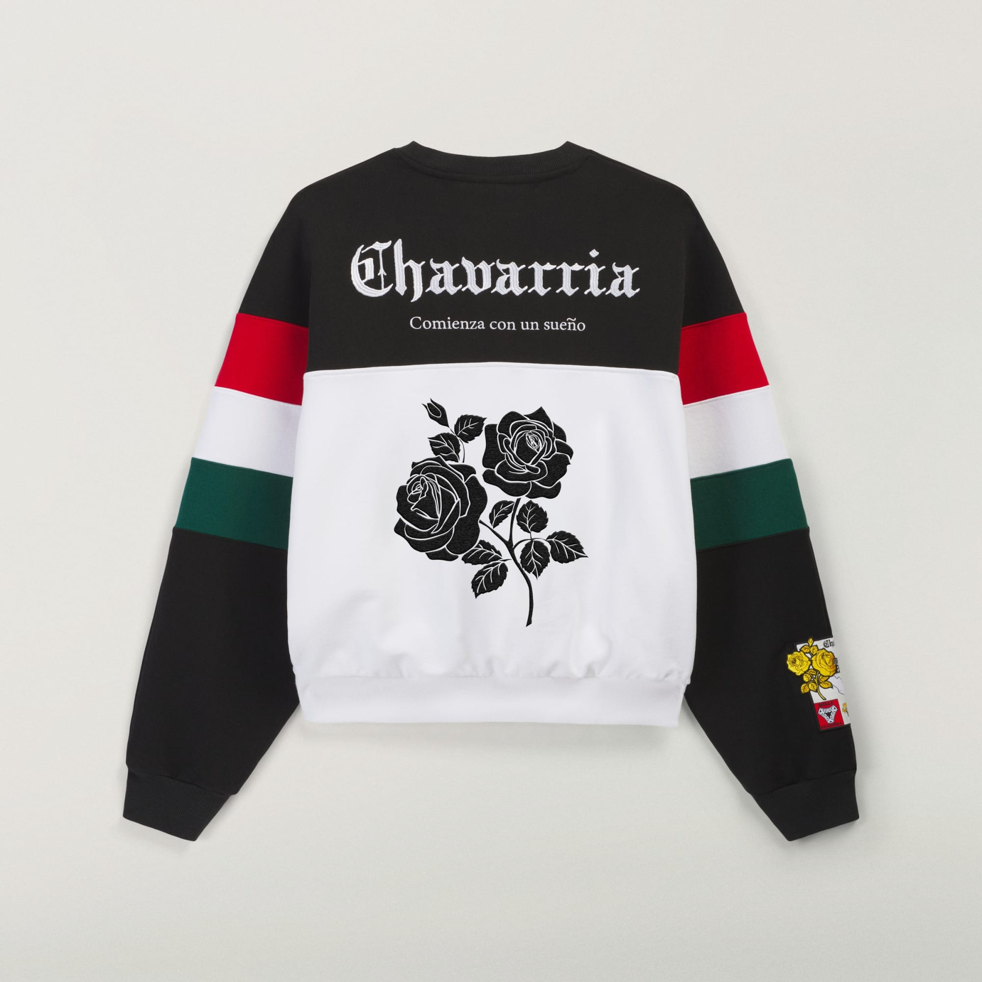 Áo Adidas CHAVARRIA SWEATSHIRT 'Black' KV1976 - Ảnh 5