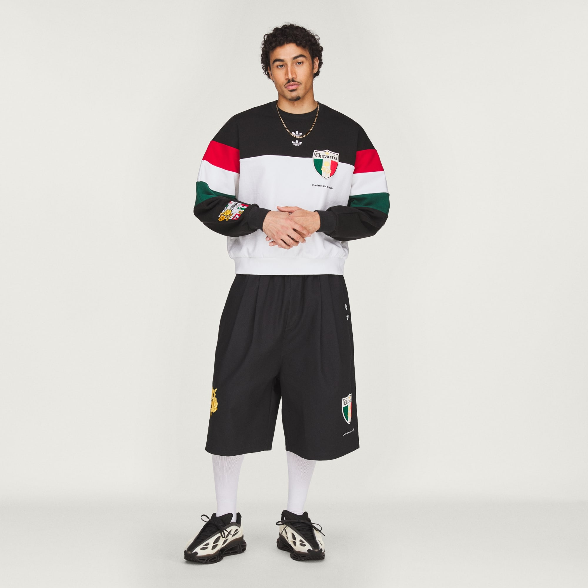 Alternative view of Áo Adidas CHAVARRIA SWEATSHIRT 'Black' KV1976