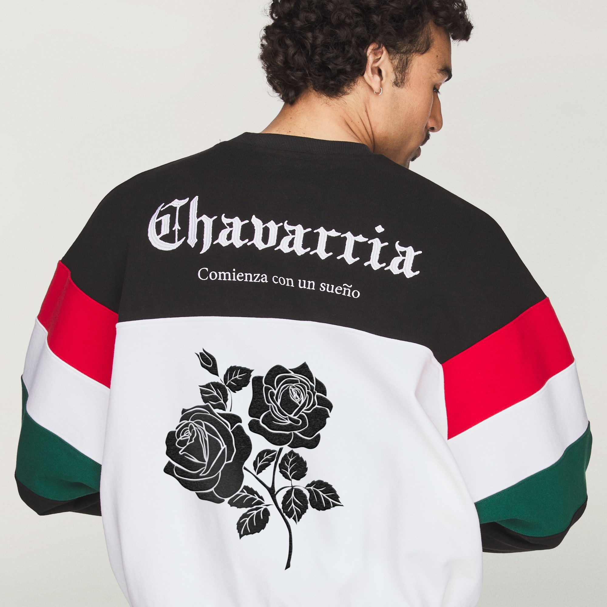 Áo Adidas CHAVARRIA SWEATSHIRT 'Black' KV1976 - Ảnh 6