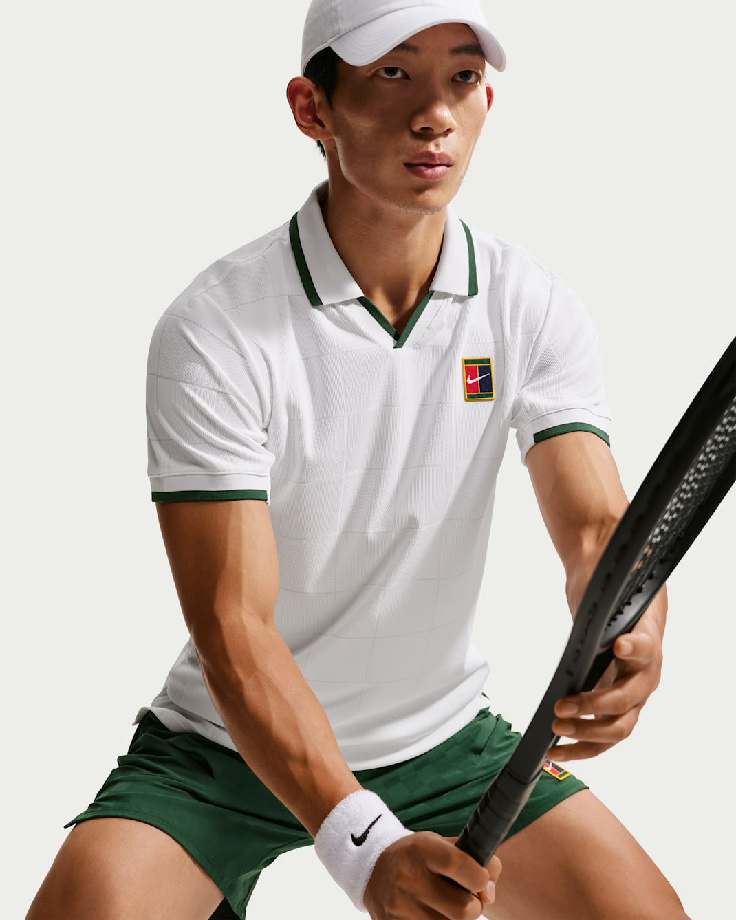 Alternative view of Giày Nike Court Slam 'White' IB1025-100