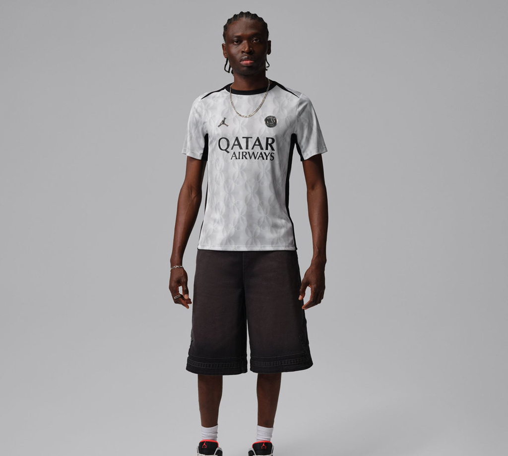 Alternative view of Áo Nike Paris Saint-Germain Dri-Fit Academy Pro Night Edition 'Grey'