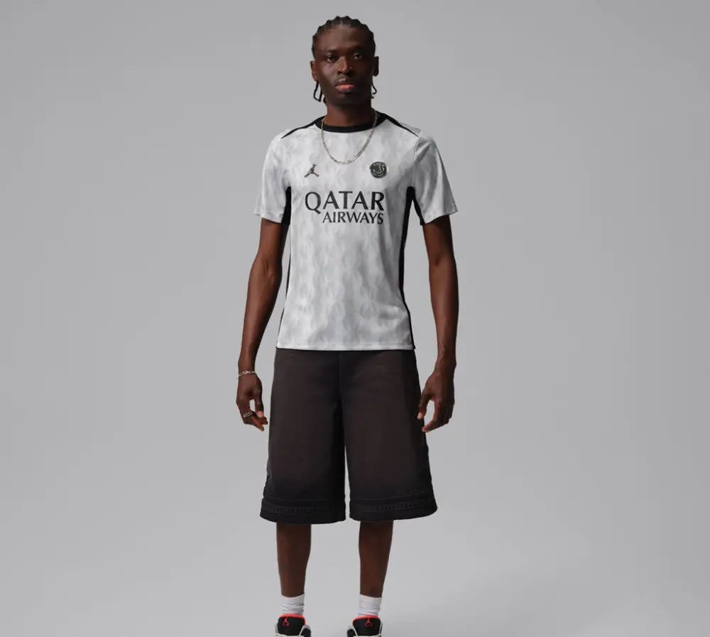 Alternative view of Áo Nike Paris Saint-Germain Dri-Fit Academy Pro Night Edition 'Grey'