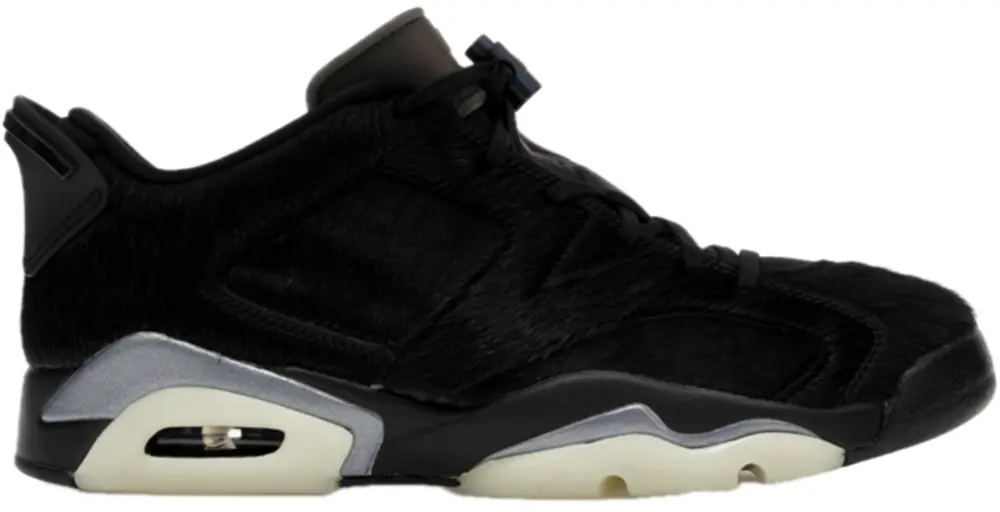 Giày Nike Air Jordan 6 Retro Low ‘Blackout’ IO9786-001