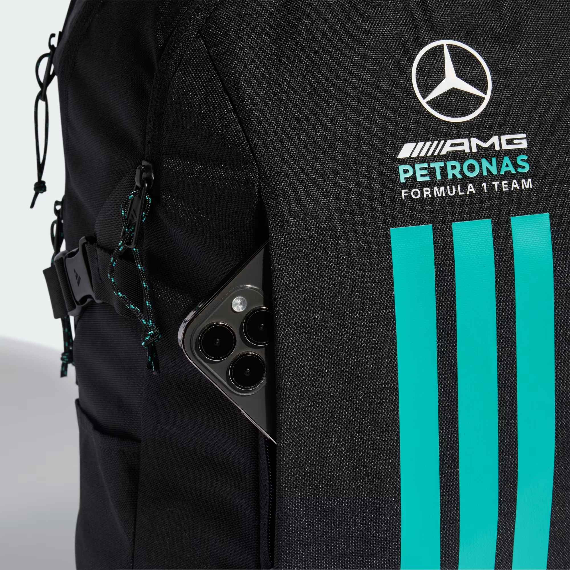 Alternative view of Balo Adidas MERCEDES - AMG PETRONAS FORMULA 1 DNA 'Black' KF1774