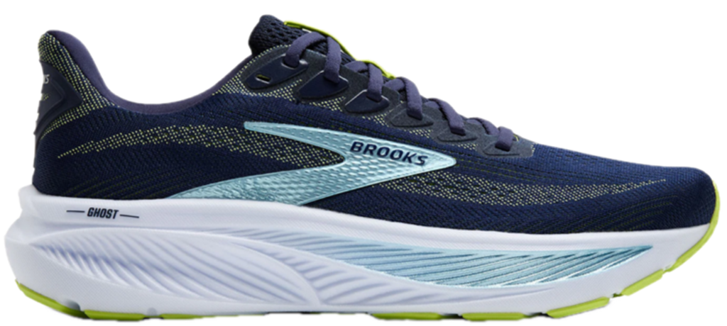 Giày Brooks Ghost 17 ‘Peacoat Lime Blue’ 110442-1D-414