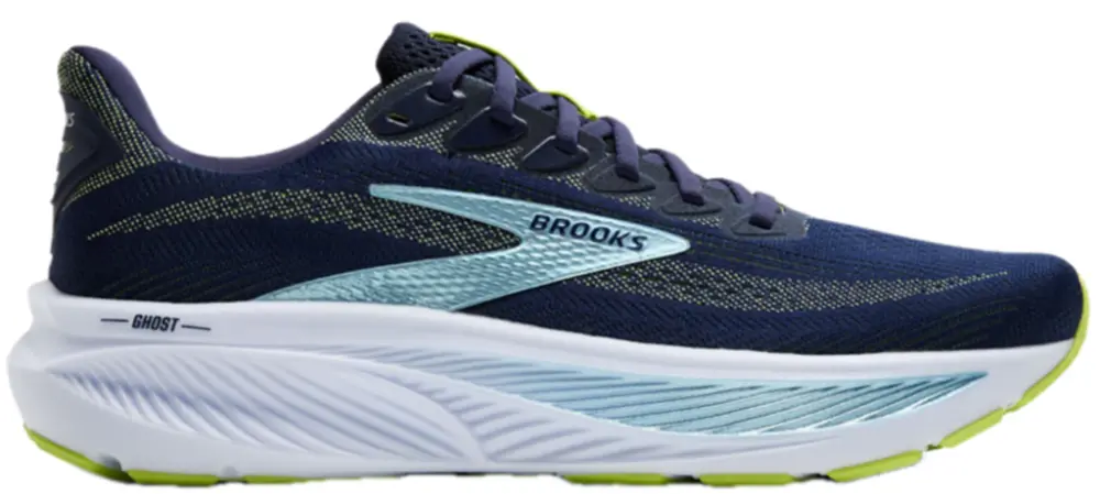 Giày Brooks Ghost 17 ‘Peacoat Lime Blue’ 110442-1D-414