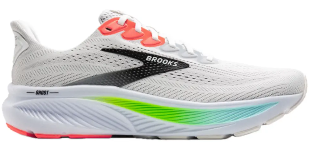Giày Brooks Ghost 17 ‘White Pink Clay Gecko’ 110442-1D-112