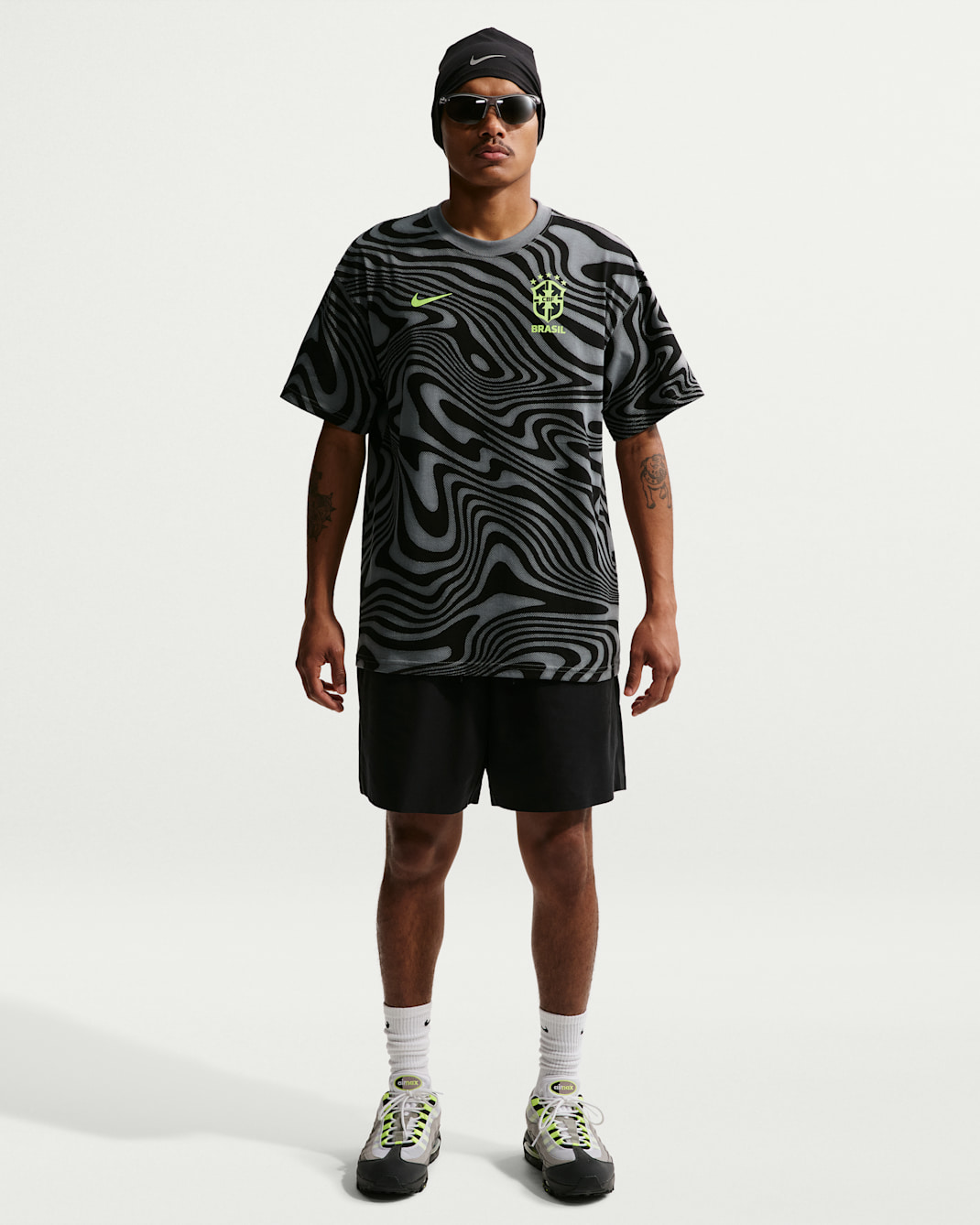 Áo Nike Brazil Football T-Shirt IQ2272-002 - Ảnh 4