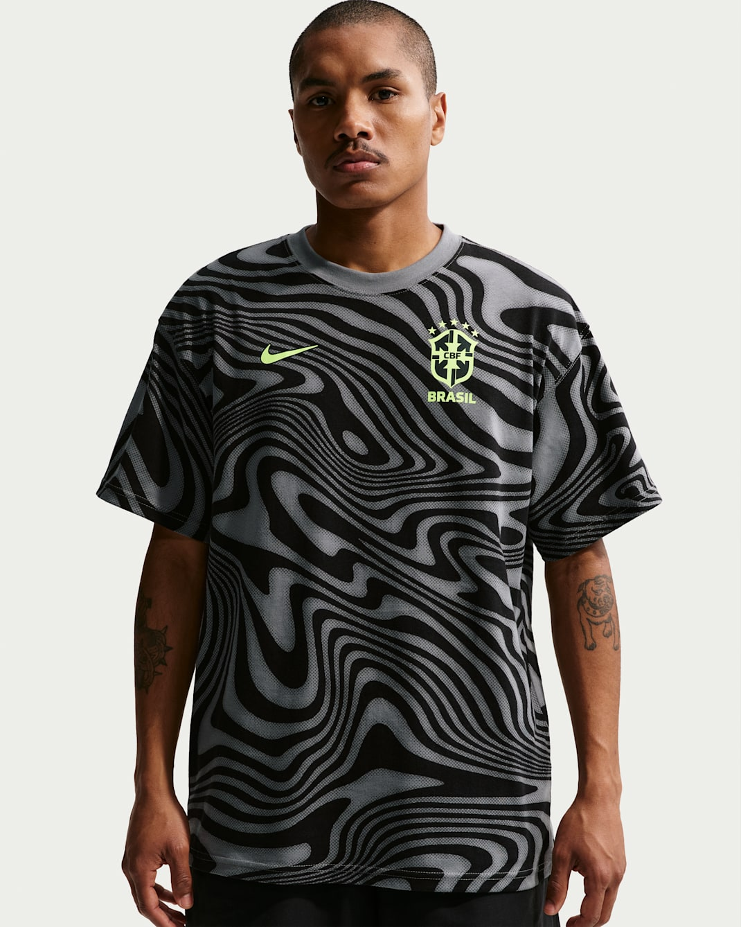 Áo Nike Brazil Football T-Shirt IQ2272-002 - Ảnh 5