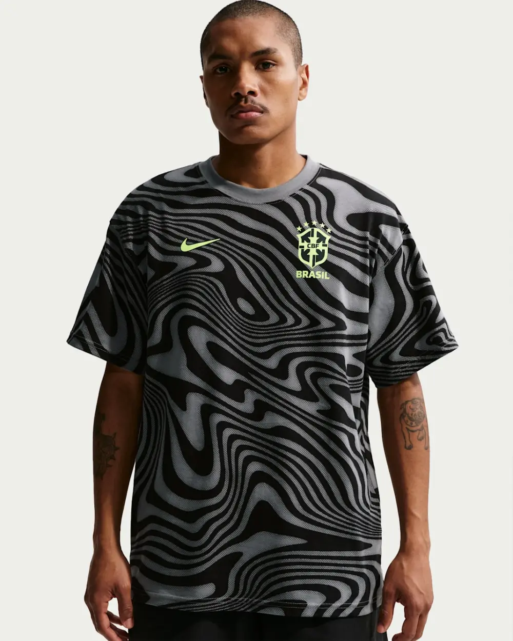 Áo Nike Brazil Football T-Shirt IQ2272-002 - Ảnh 5
