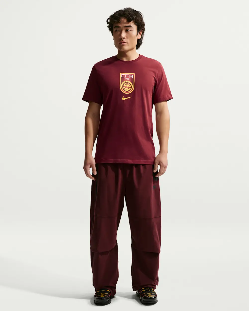 Áo Nike China Soccer T-Shirt 'Team Red' IH2176-677 - Ảnh 4