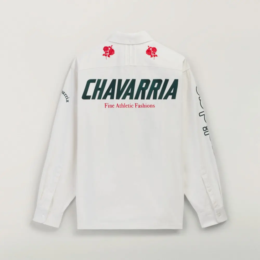 Áo Adidas Chavarria Button Up 'Off White' KV1980 - Ảnh 6