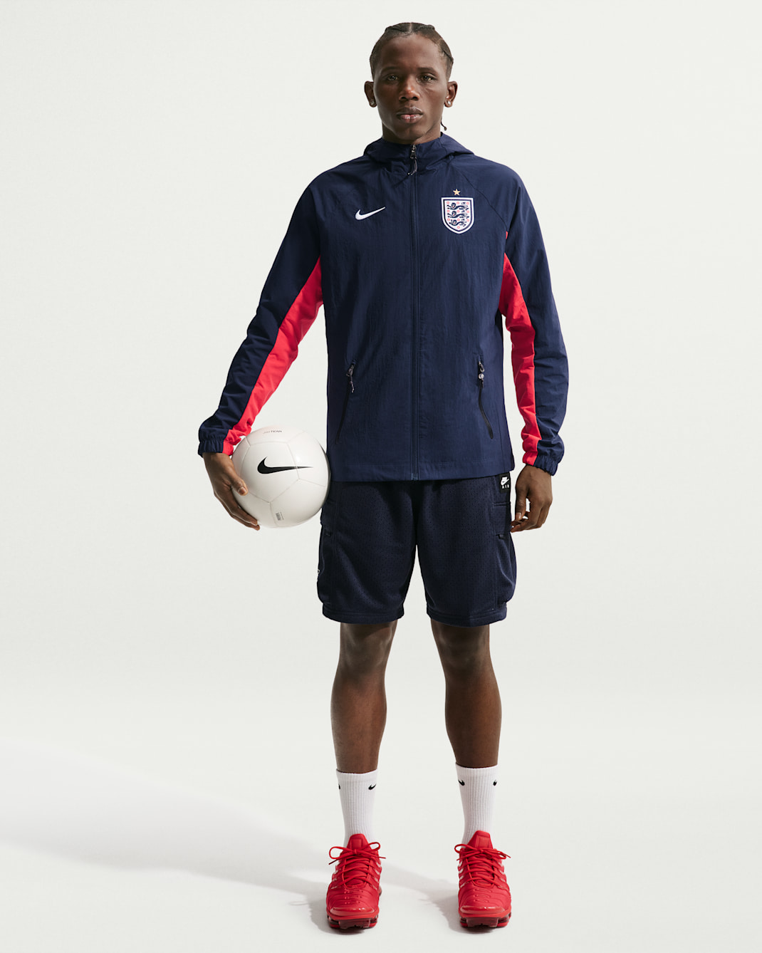 Áo Nike England AWF Football Woven Jacket IB6332-451 - Ảnh 4