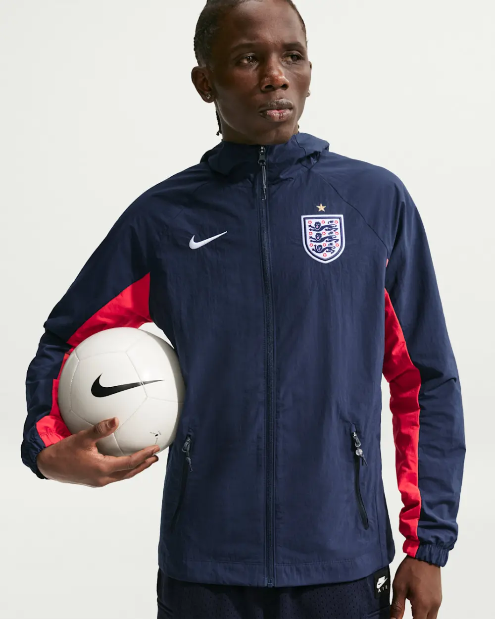 Áo Nike England AWF Football Woven Jacket IB6332-451 - Ảnh 5