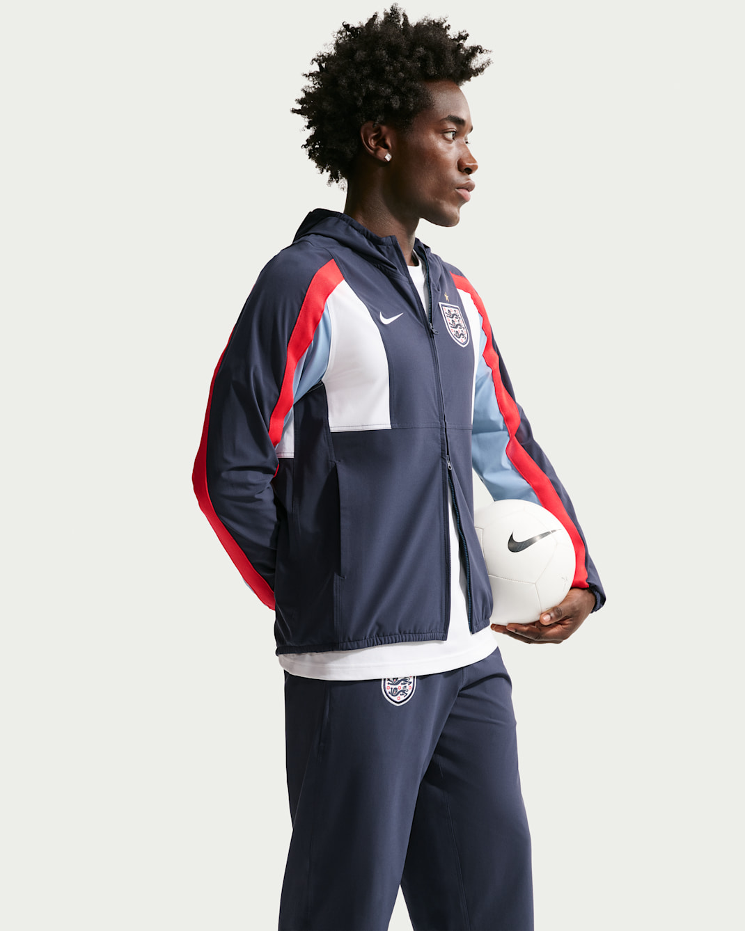 Áo Nike England Energy Men's Nike Dri-FIT Football Woven Jacket IH1874-451 - Ảnh 3
