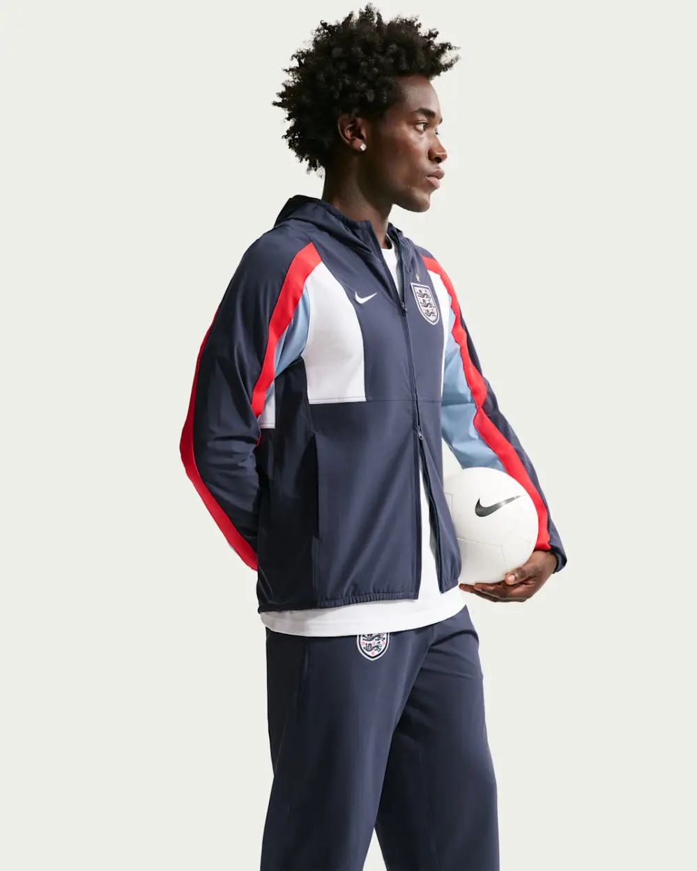 Áo Nike England Energy Men's Nike Dri-FIT Football Woven Jacket IH1874-451 - Ảnh 3