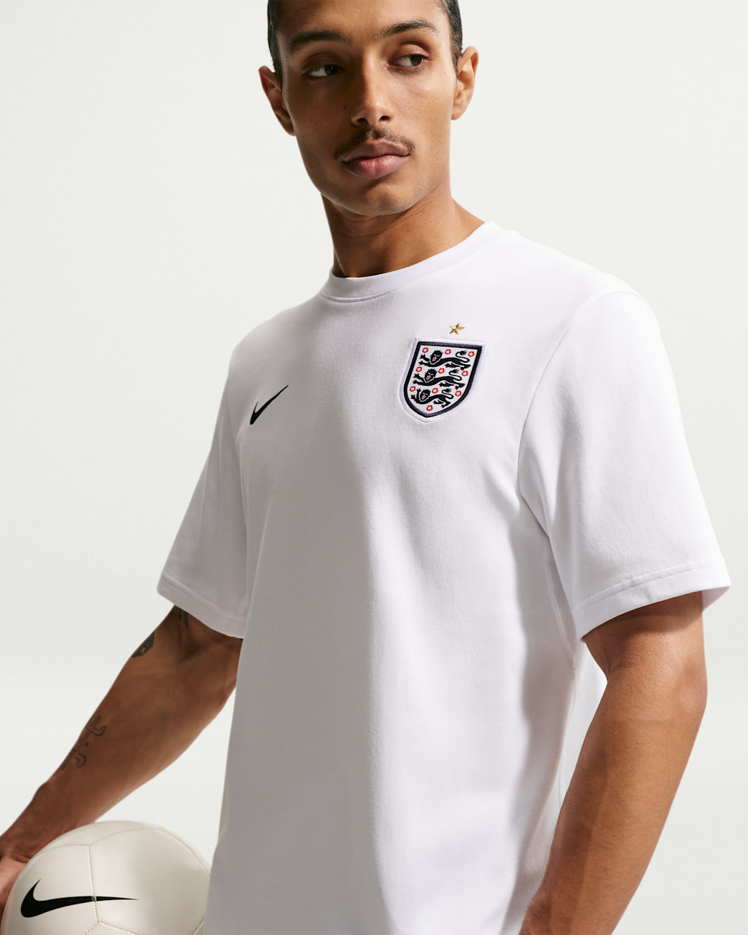 Áo Nike England Primary Dri-FIT Football T-Shirt 'White' IB6228-100 - Ảnh 3