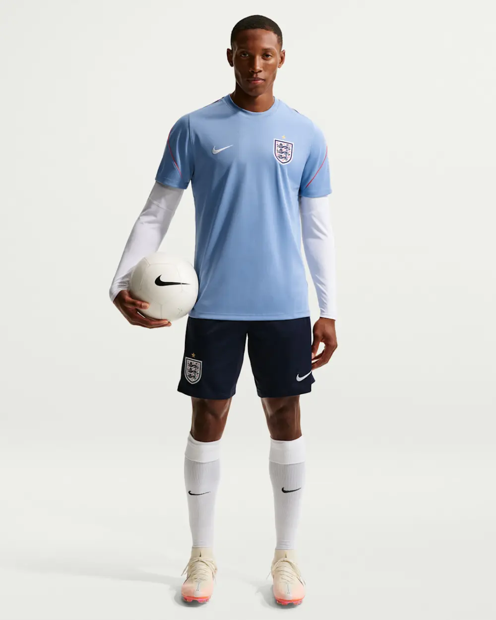 Áo Nike England Strike Football Dri-FIT Short-Sleeve Top IB4971-486 - Ảnh 4