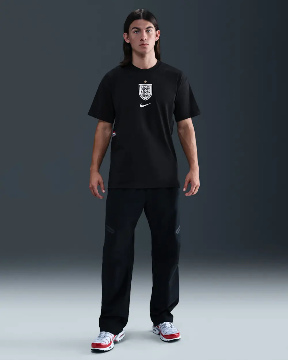 Áo Nike England Premium Goalkeeper Football T-Shirt IO4575-010 - Ảnh 5