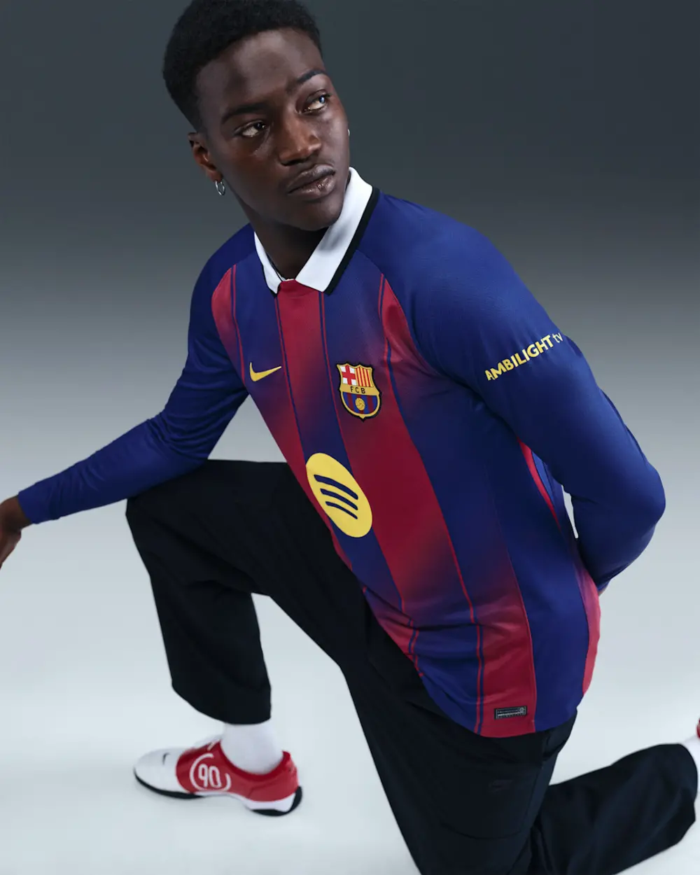 Alternative view of Áo Nike FC Barcelona 2025/26 Stadium Home Replica HJ4611-456
