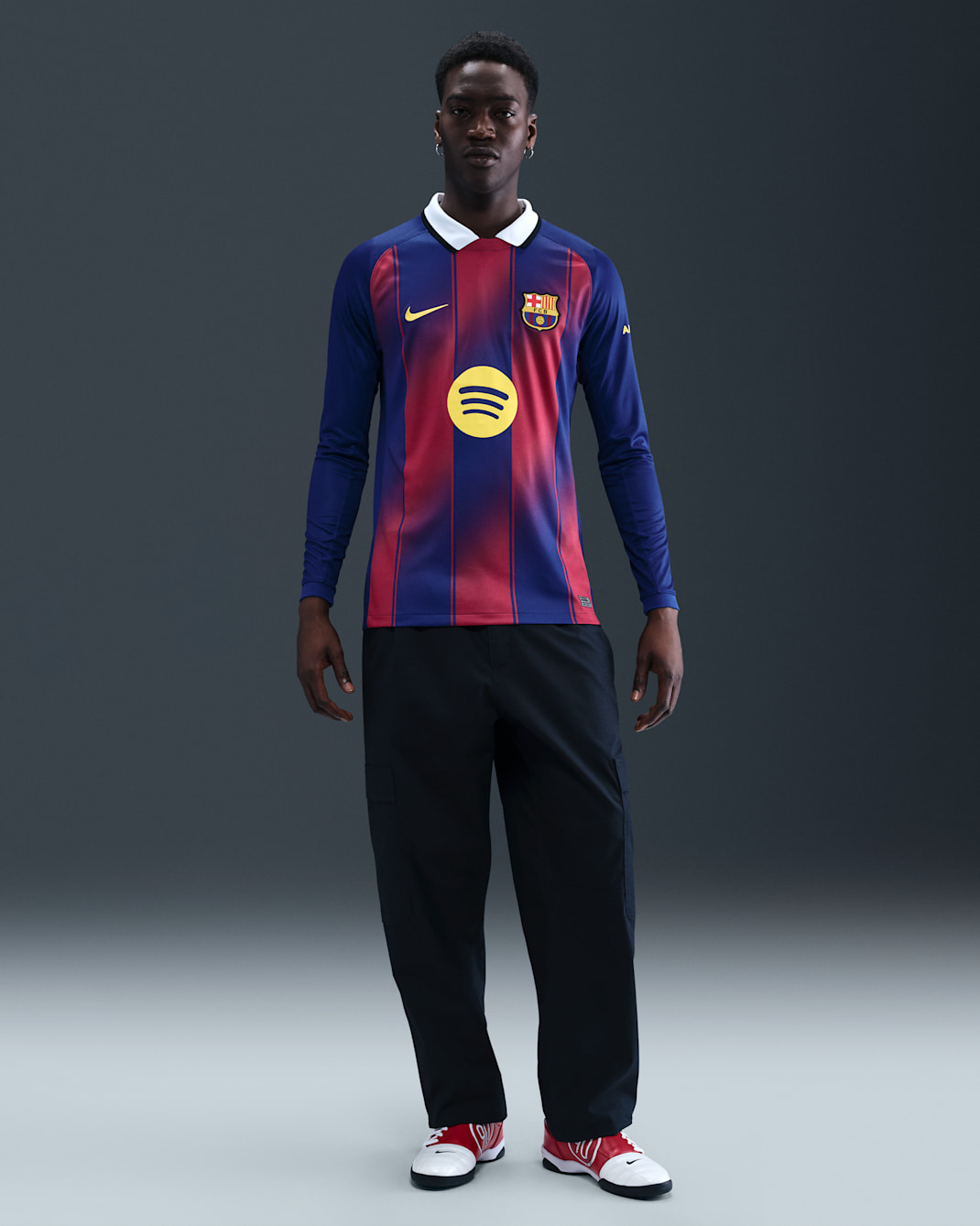 Áo Nike FC Barcelona 2025/26 Stadium Home Replica HJ4611-456 - Ảnh 5