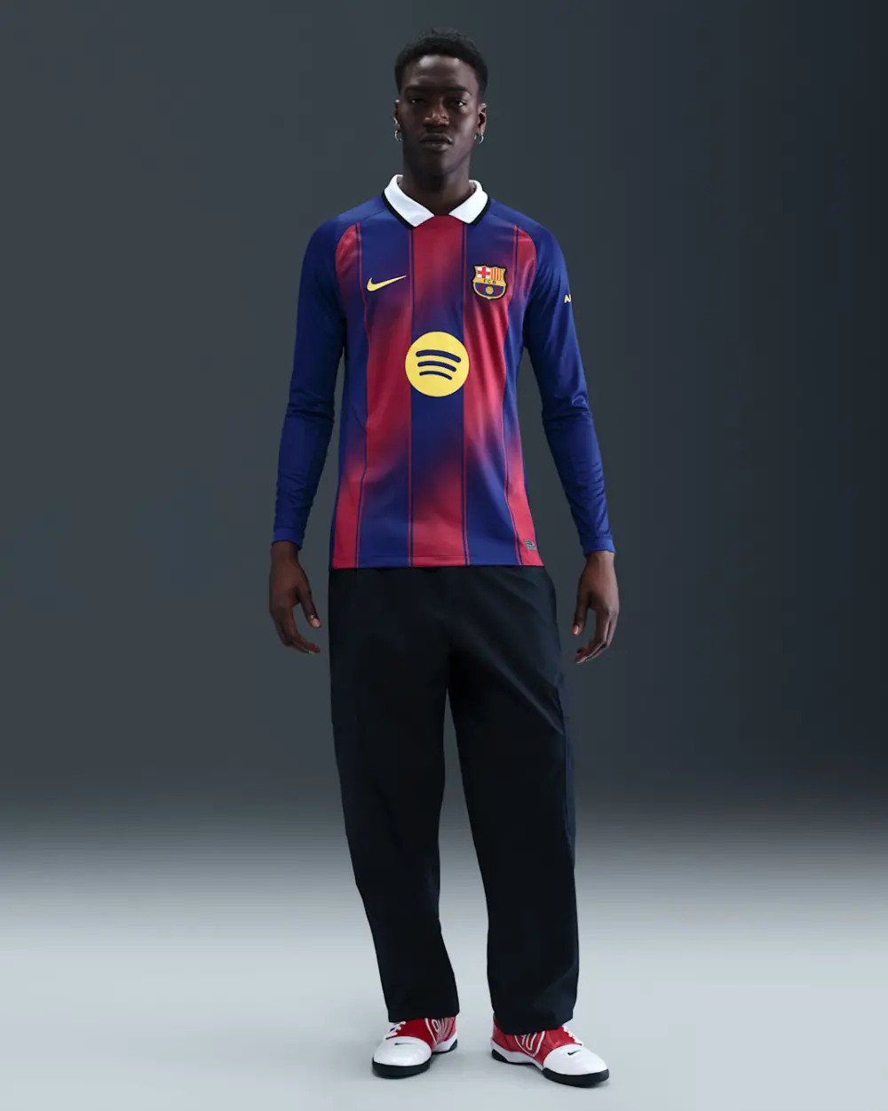 Áo Nike FC Barcelona 2025/26 Stadium Home Replica HJ4611-456 - Ảnh 5