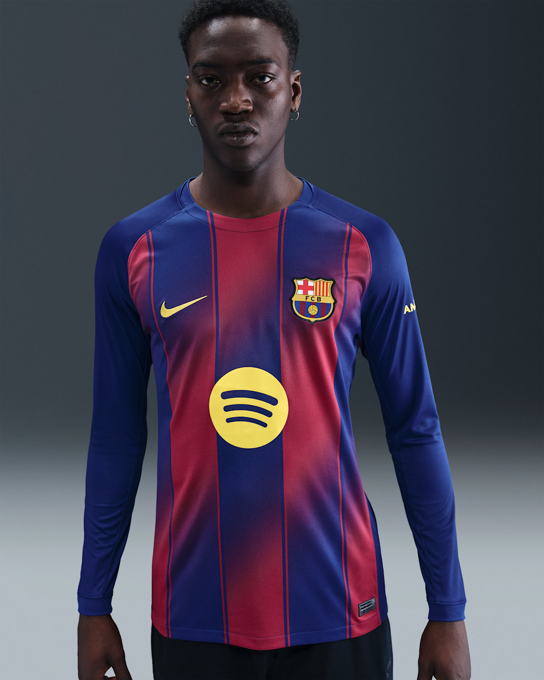 Áo Nike FC Barcelona 2025/26 Stadium Home Replica HJ4611-456 - Ảnh 3