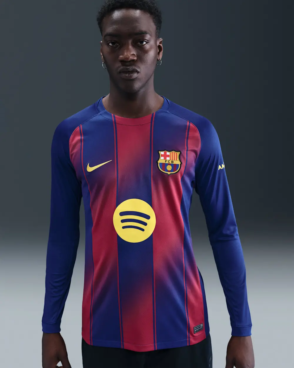 Áo Nike FC Barcelona 2025/26 Stadium Home Replica HJ4611-456 - Ảnh 3