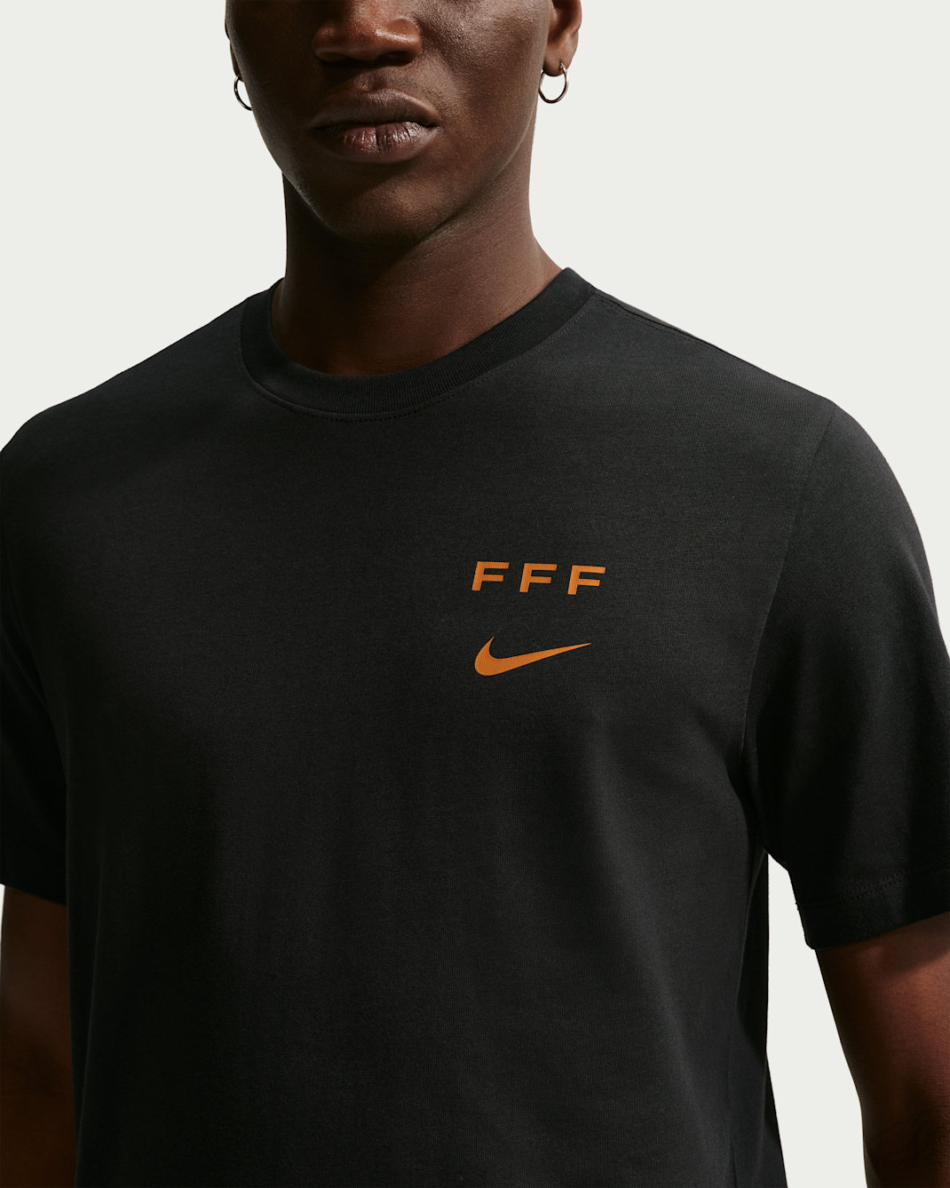 Áo Nike FFF Football T-Shirt 'Black' IQ2232-010 - Ảnh 4