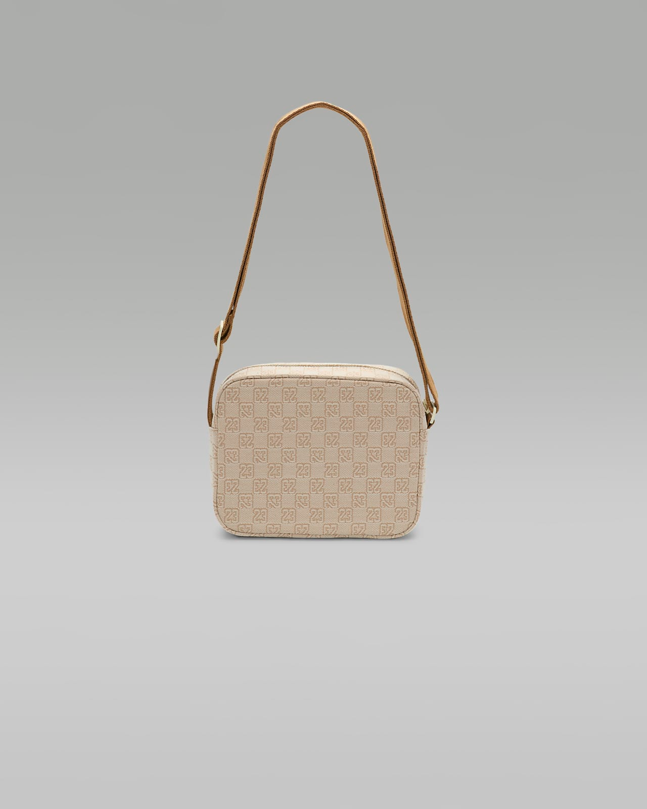 Túi Nike Jordan Monogram Cross-body 'Beige' FJ6790-113 - Ảnh 4