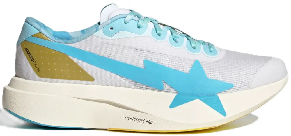 Giày adidas ADIZERO EVO SL BAPE 'Cloud White' KJ5751