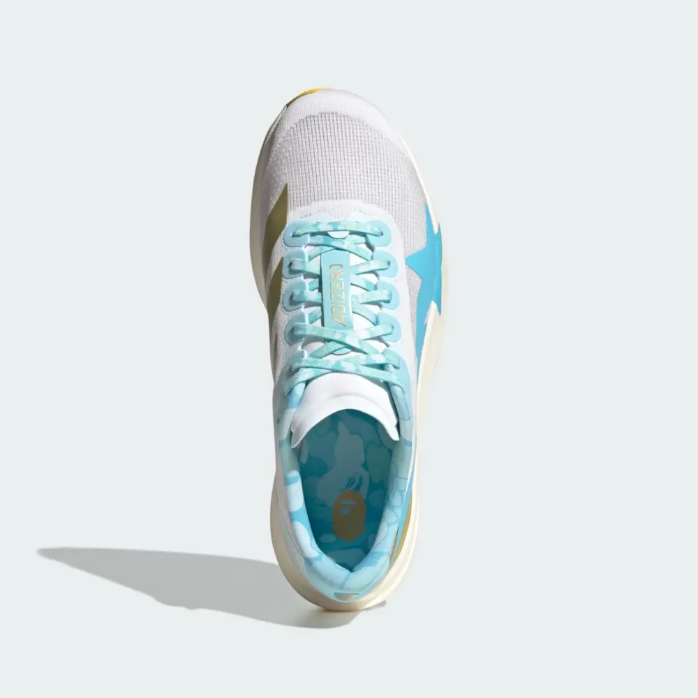 Alternative view of Giày adidas ADIZERO EVO SL BAPE 'Cloud White' KJ5751