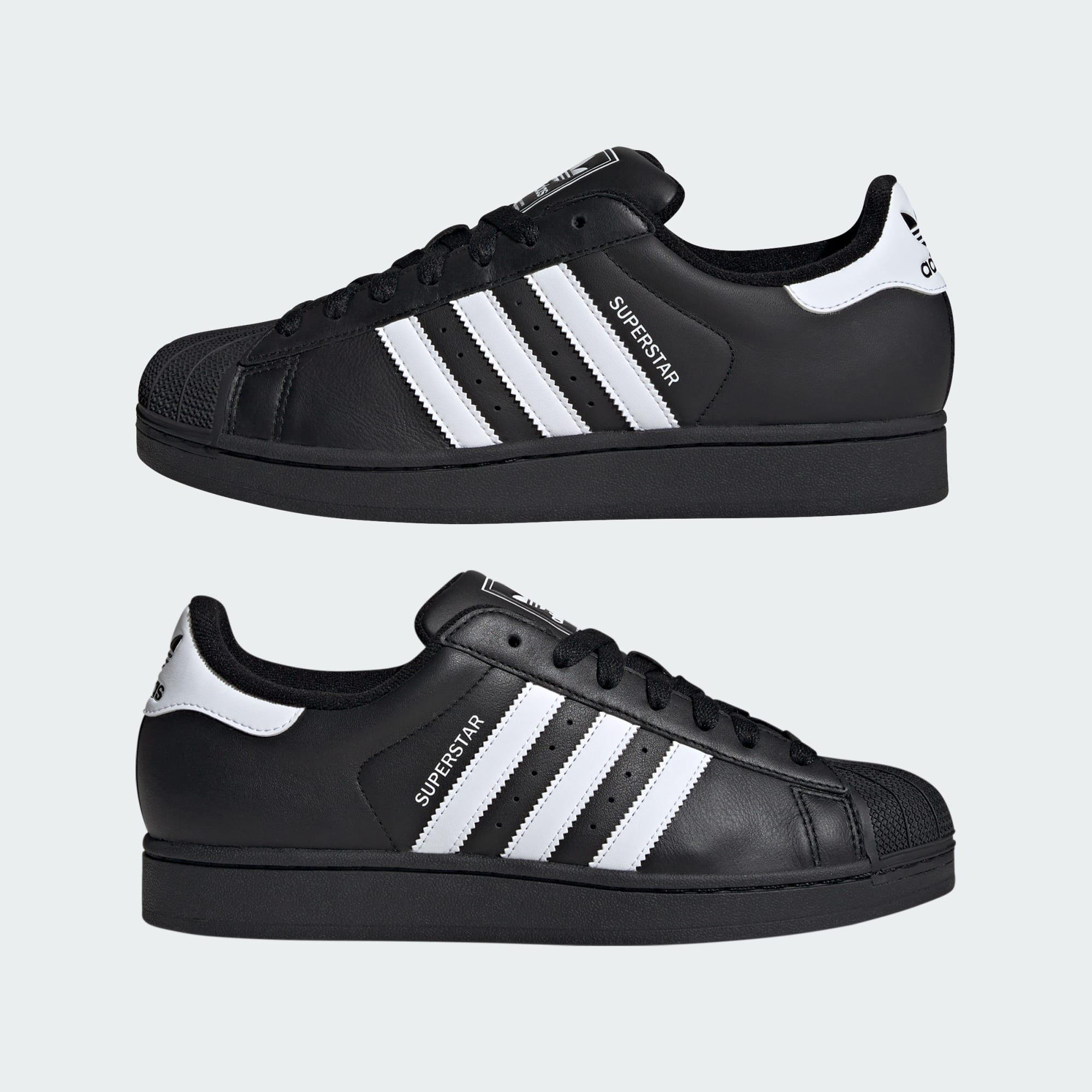 Alternative view of Giày Adidas Superstar II 'Core Black' JI0079