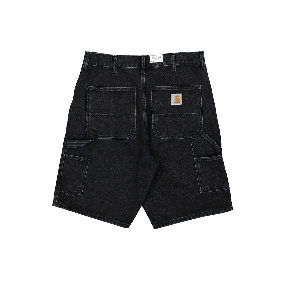 Quần Carhartt WIP Single Knee Short Smith 'Black' I032026-89-06 - Ảnh 4