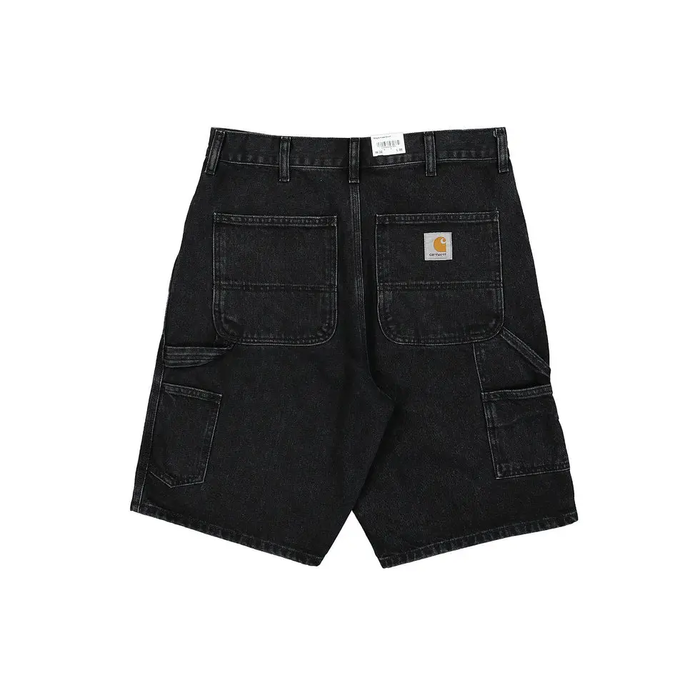 Quần Carhartt WIP Single Knee Short Smith 'Black' I032026-89-06 - Ảnh 4