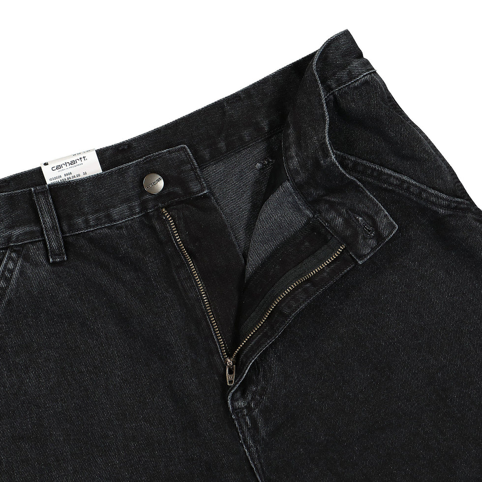 Alternative view of Quần Carhartt WIP Single Knee Short Smith 'Black' I032026-89-06
