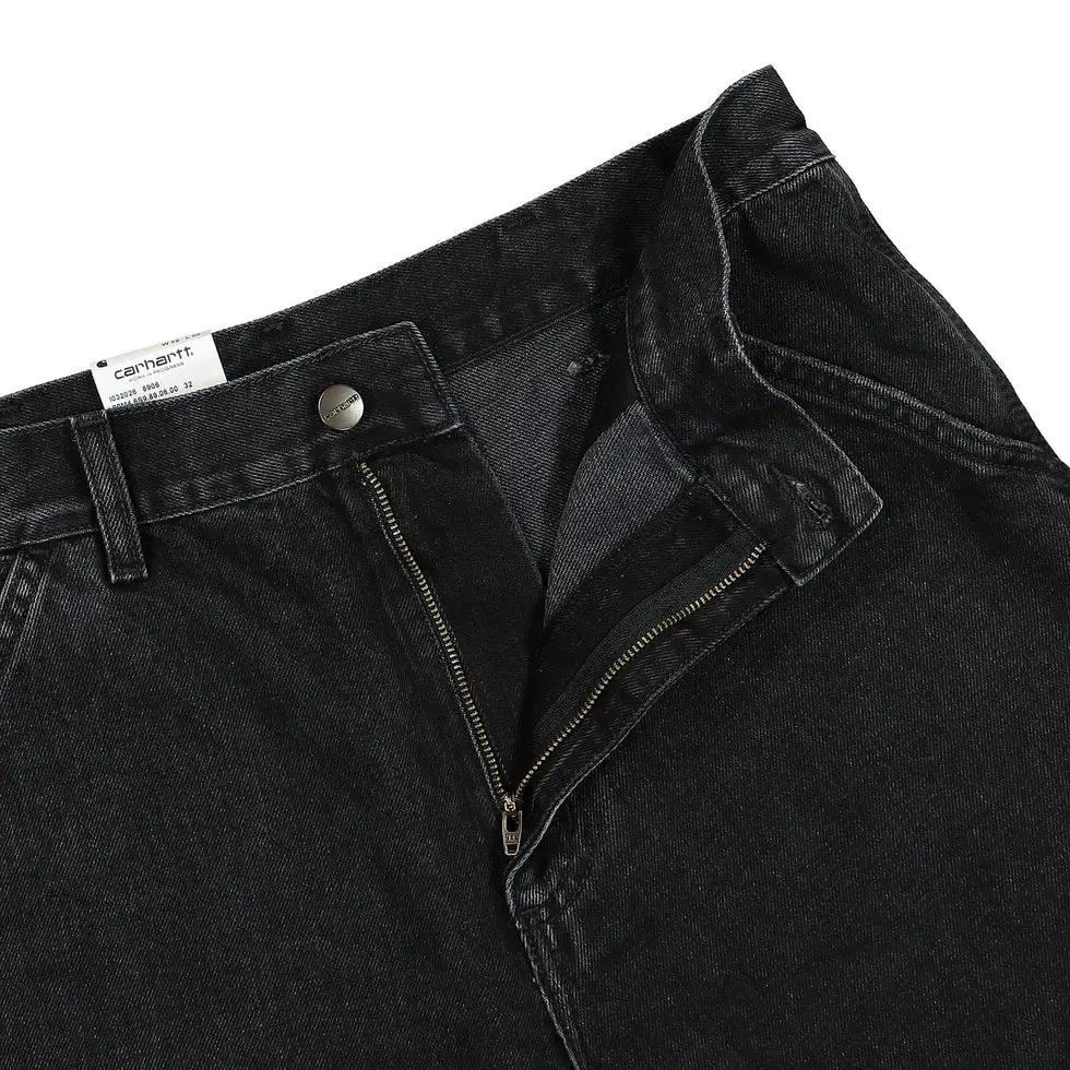 Alternative view of Quần Carhartt WIP Single Knee Short Smith 'Black' I032026-89-06