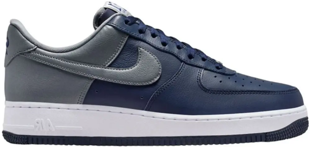 Giày Nike Air Force 1 Low Mismatched Heel 'Game Royal White Grey' IB6847-400