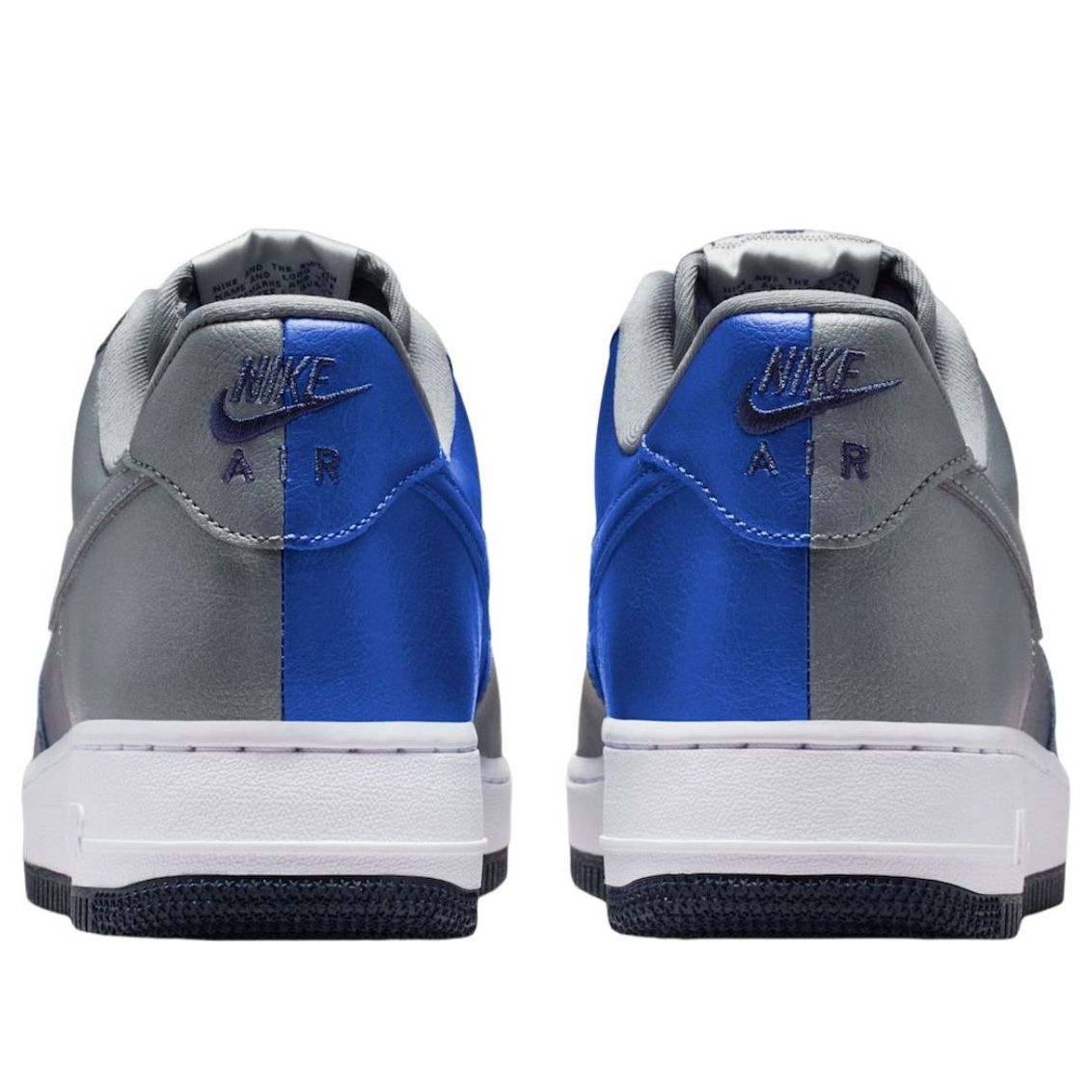 Giày Nike Air Force 1 Low Mismatched Heel 'Game Royal White Grey' IB6847-400 - Ảnh 3