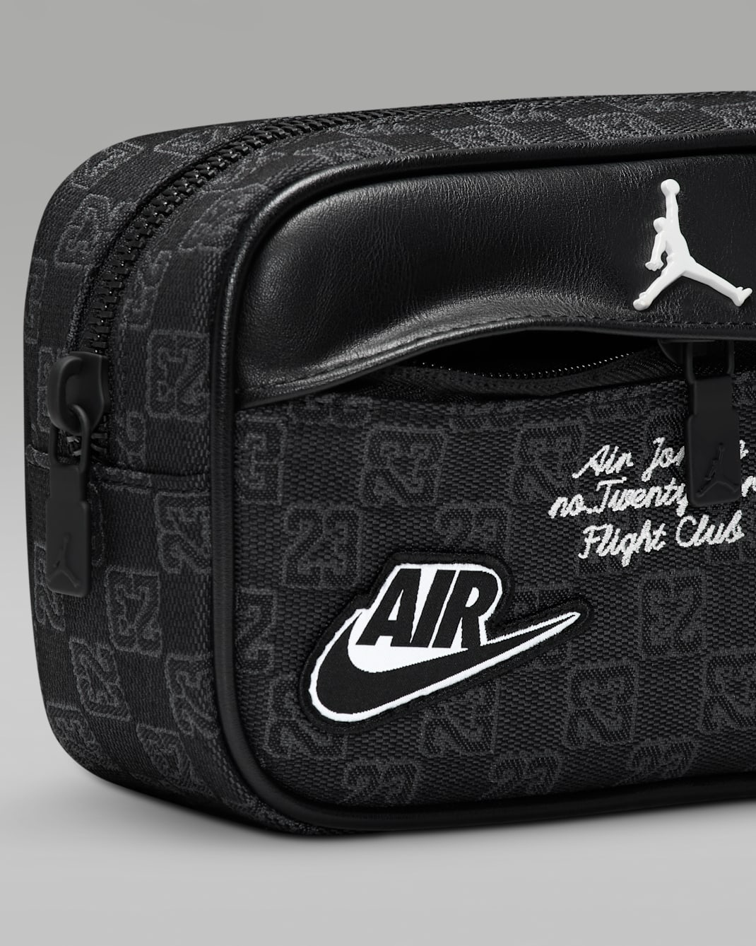 Túi Nike Air Jordan Flight Club Monogram Camera Bag 1.5L Jordan IQ5729-010 - Ảnh 3