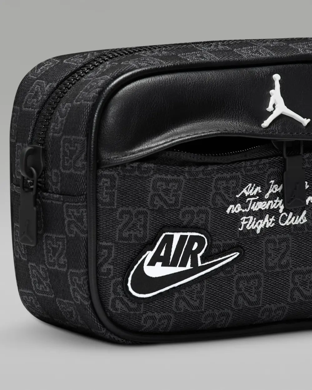 Túi Nike Air Jordan Flight Club Monogram Camera Bag 1.5L Jordan IQ5729-010 - Ảnh 3