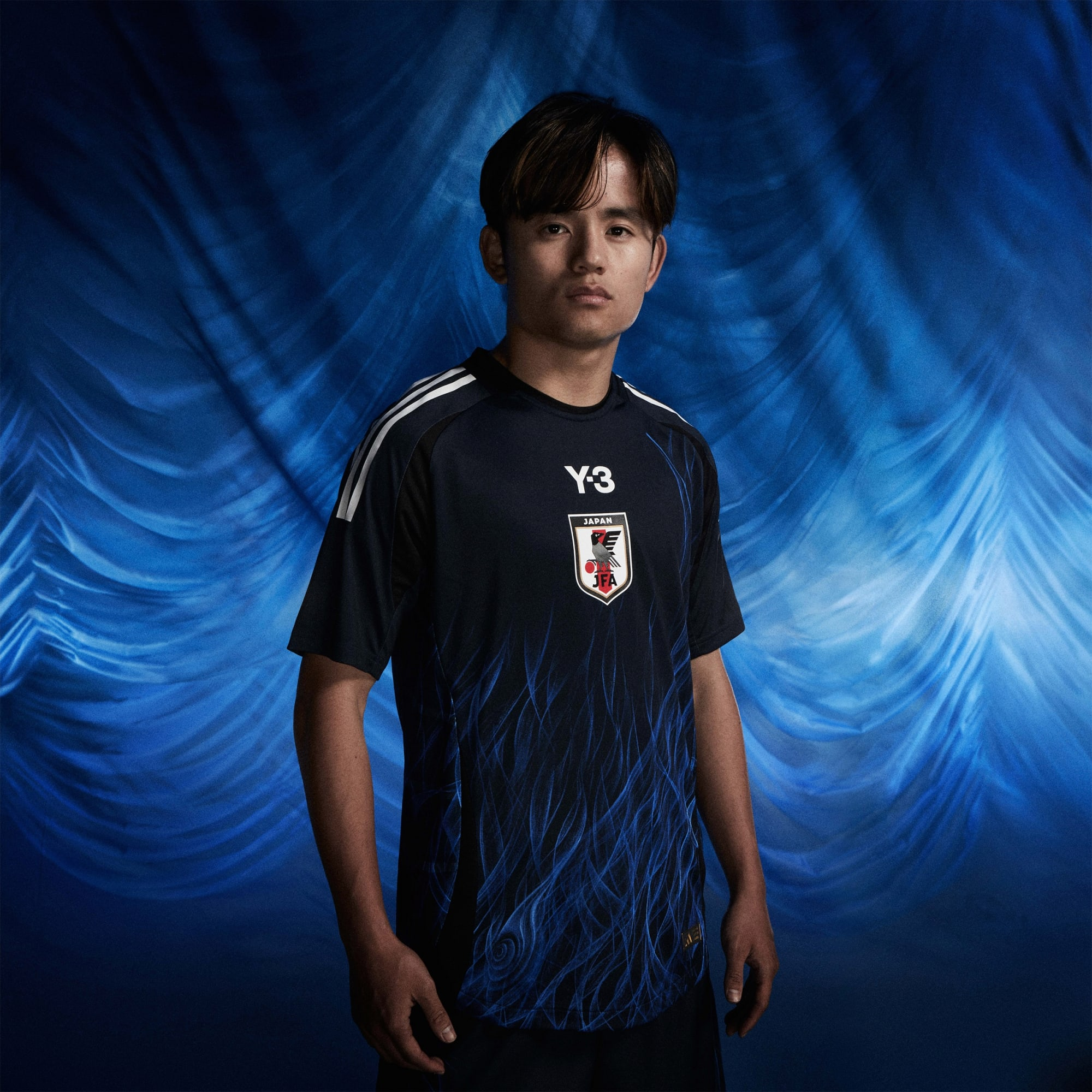 Alternative view of Áo adidas Japan x Y-3 24 Home Authentic Jersey IU0957
