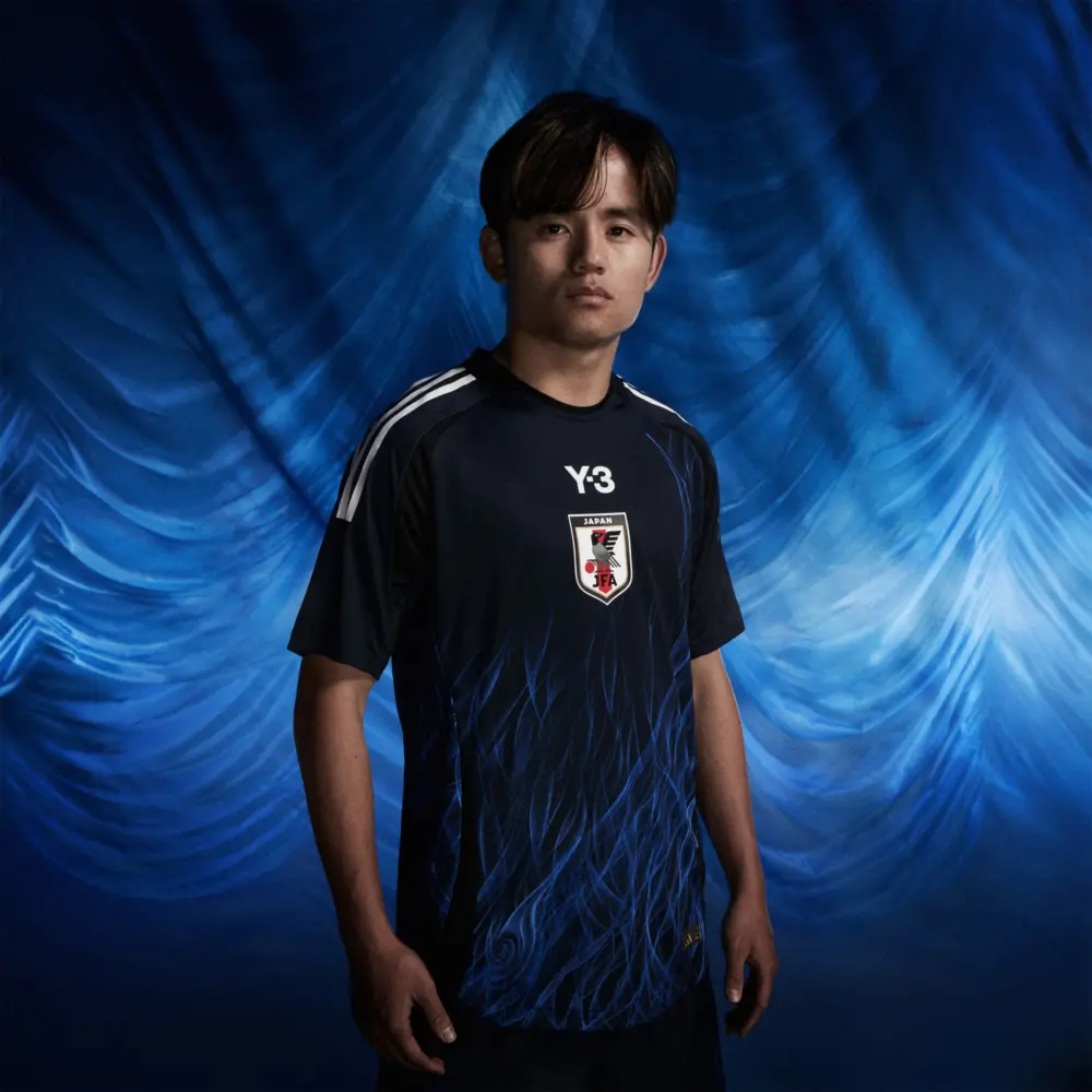 Alternative view of Áo adidas Japan x Y-3 24 Home Authentic Jersey IU0957