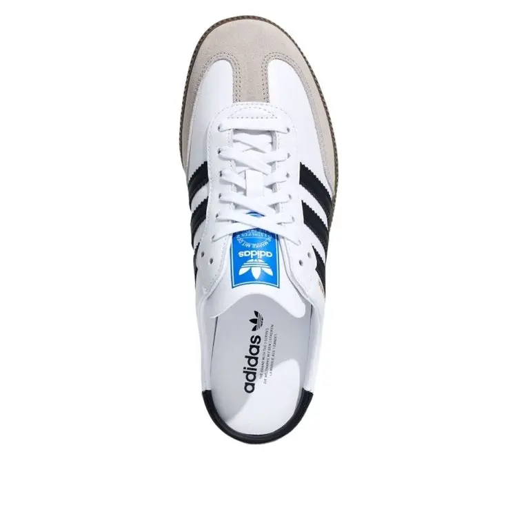 Alternative view of Giày adidas Samba Mule 'White Black' LB3814