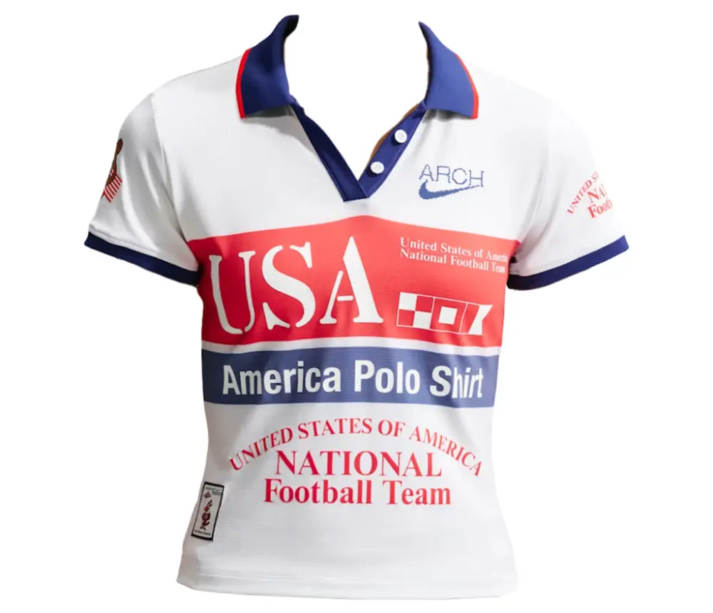 Áo Nike USA x VAA Polo 'White' IM3986-100