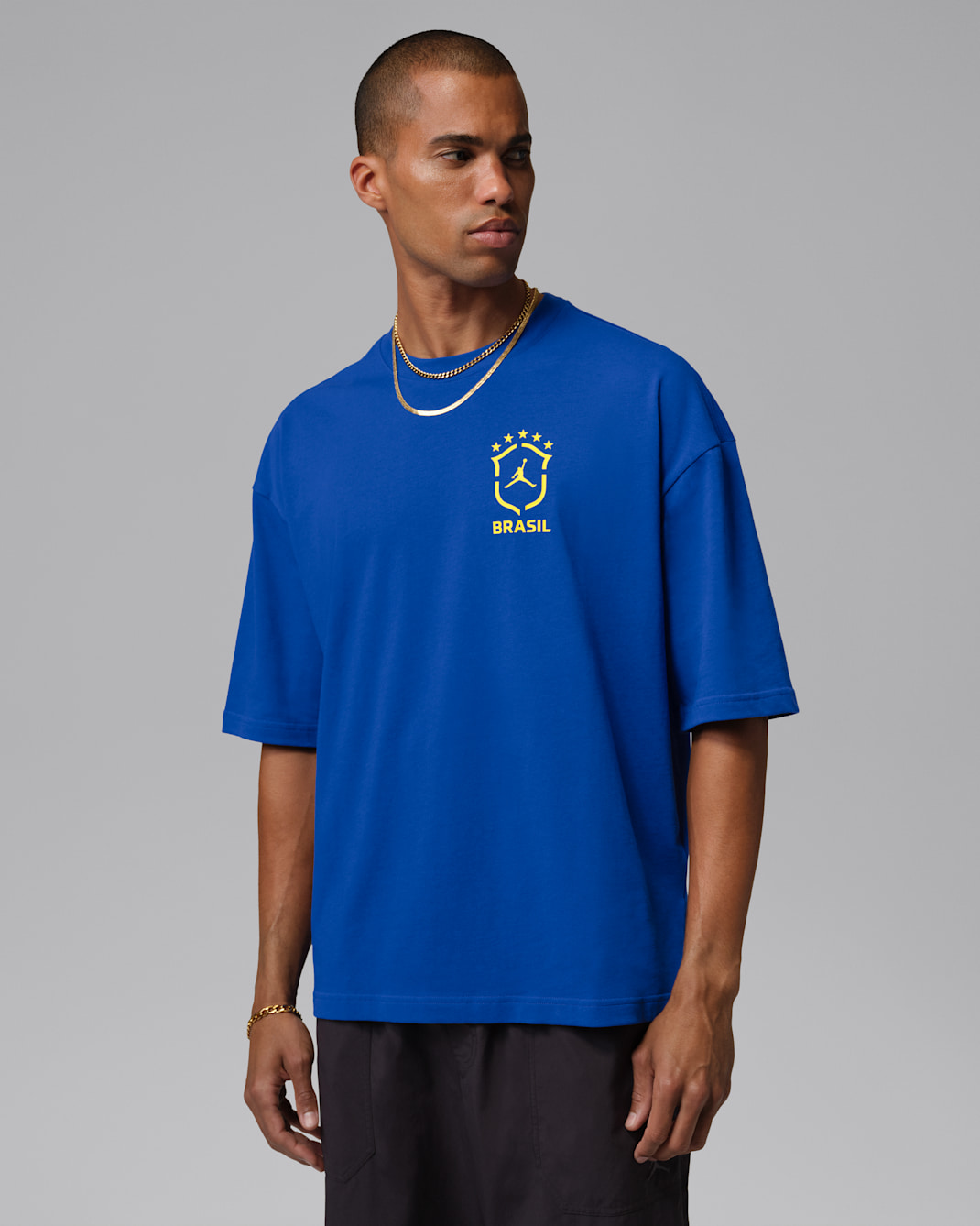 Áo Nike Air Jordan 85 Oversized Graphic Sweatshirt 'Old Royal' II5389-417 - Ảnh 4